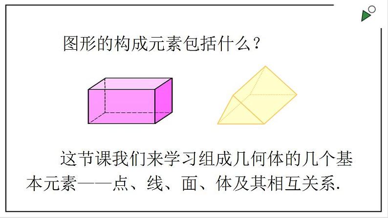 人教七上数学4.1.2《点、线、面、体》课件+同步练习03