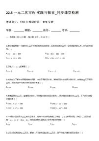 2021学年22.3 实践与探索习题