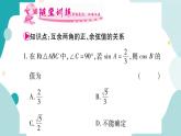 23.1.4 互余两角的正、余弦值得关系（课件ppt）九年级上册数学教辅作业（沪科版）