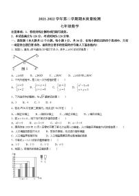 河北省承德市围场县2021-2022学年七年级下学期期末考试数学试题(word版含答案)