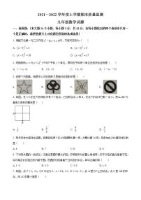 内蒙古自治区赤峰市松山区2021-2022学年九年级上学期期末数学试题(word版含答案)