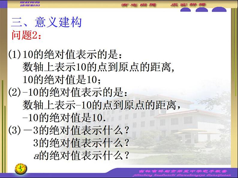 人教版七年级数学上册--1.2.4绝对值-课件05