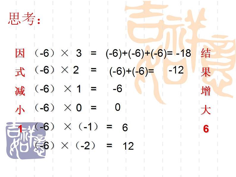 人教版七年级数学上册--1.4.1有理数的乘法-课件204