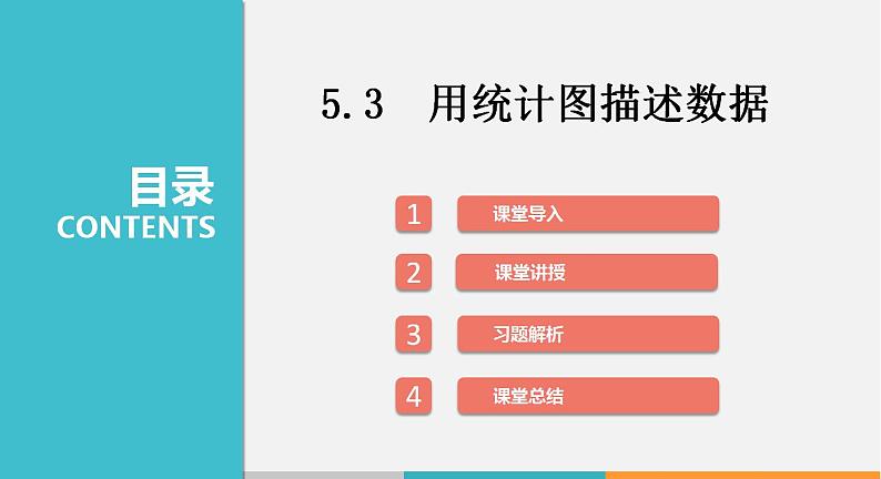 5.3 用统计图描述数据（课件）--2022-2023学年沪科版七年级数学上册01