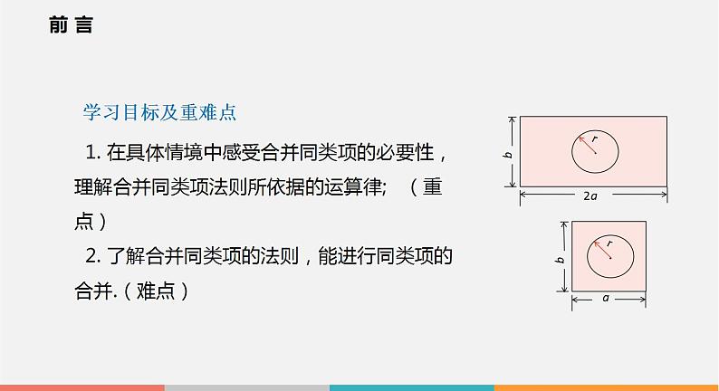 2.2 第1课时 合并同类项（课件）--2022-2023学年沪科版七年级数学上册第2页