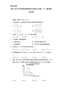 2021-2022学年陕西省渭南市合阳县七年级（下）期末数学试卷（Word解析版）