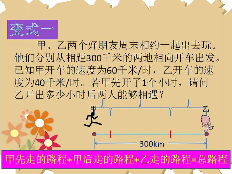 人教版七年级数学上册--3.4 实际问题与一元一次方程（工程问题）课件06