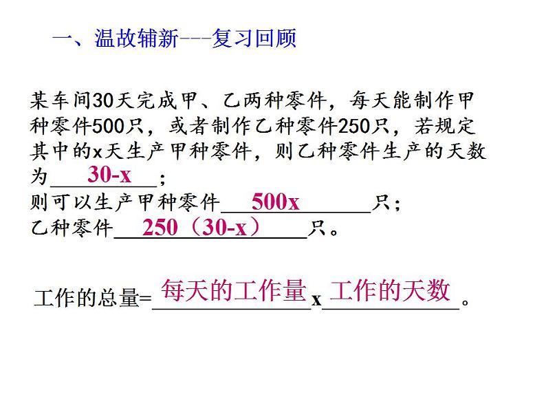 人教版七年级数学上册--3.4 实际问题与一元一次方程（配套问题）课件203