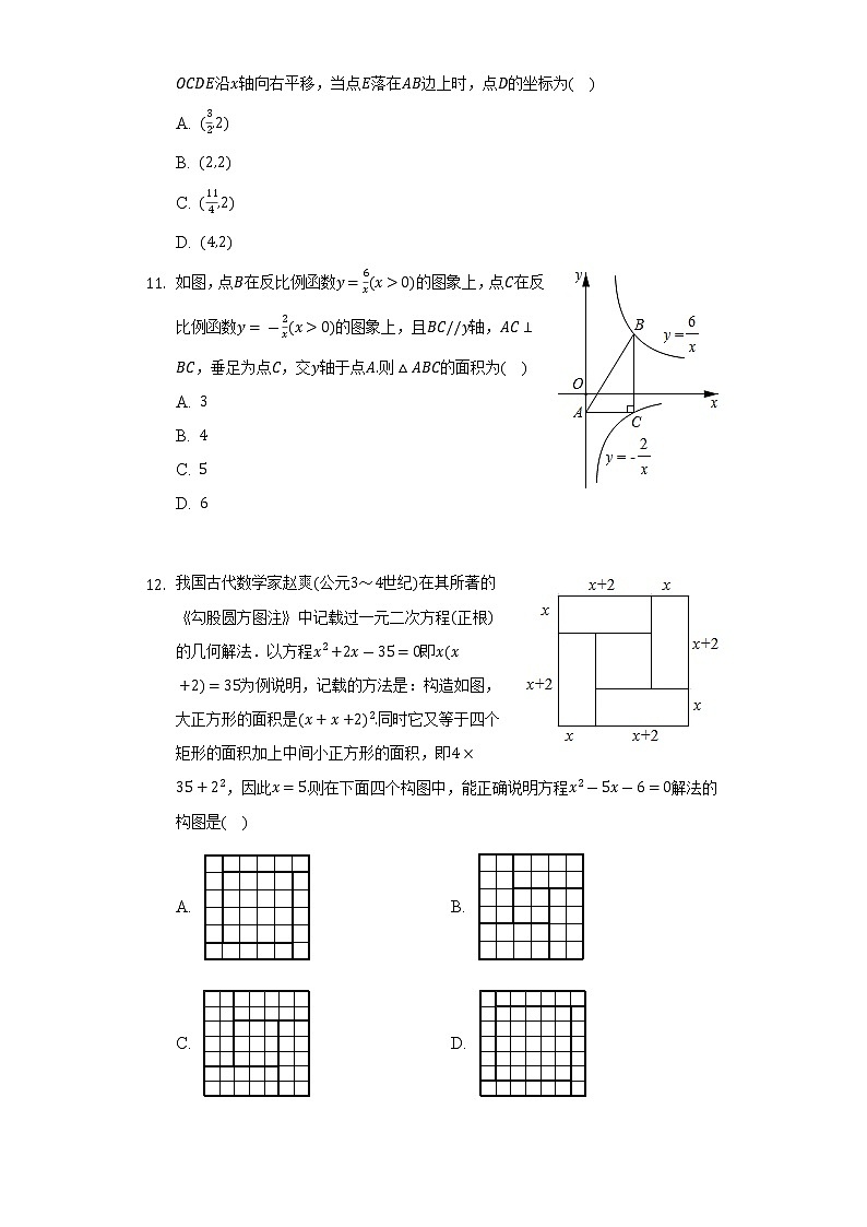 2021-2022学年山东省烟台市福山区八年级（下）期末数学试卷（五四学制）（Word解析版）第3页