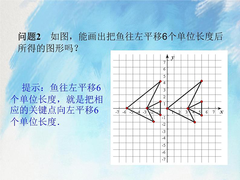 人教版（五四学制）7上数学 14.2.2 用坐标表示平移 课件第4页