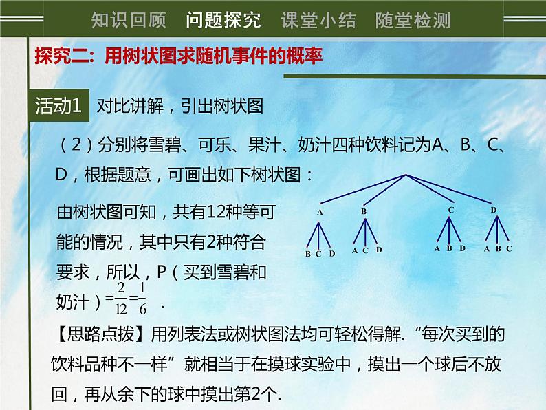 人教版（五四学制）9上数学 32.2.1 用列举法求概率 第二课时 课件+教案08