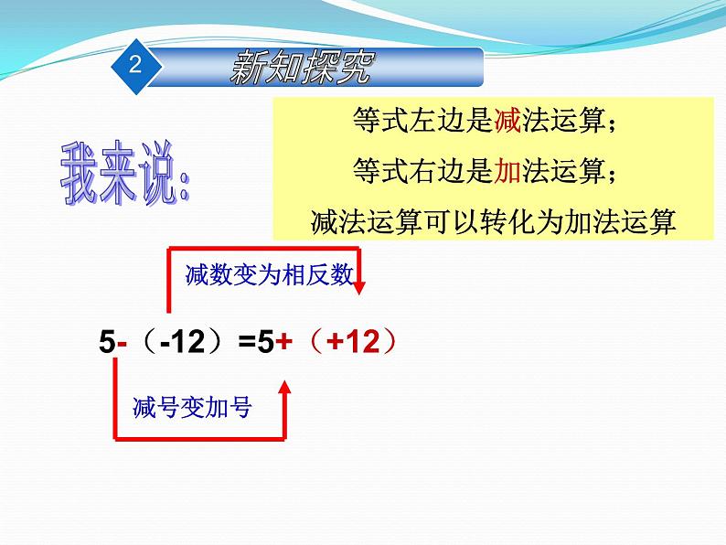 人教版七年级数学上册--1.3.2有理数的减法-课件4第7页