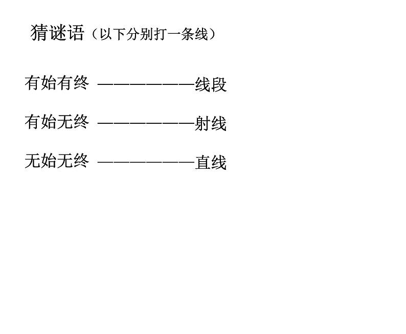 人教版七年级数学上册--4.2 直线、射线、线段-课件3第1页