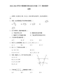 2021-2022学年宁夏固原市西吉县七年级（下）期末数学试卷（Word解析版）