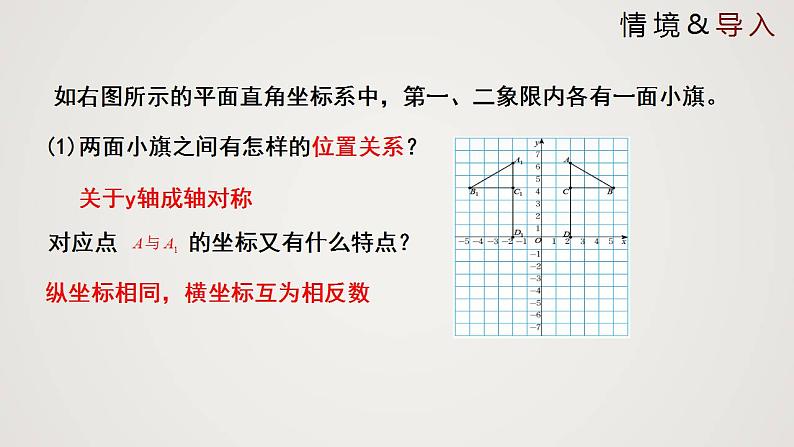 3.3 对称轴与坐标变化（课件）-2022-2023学年八年级数学上册同步备课系列（北师大版）03