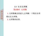 北师大版八年级数学上册2.1认识无理数  第2课时课件PPT