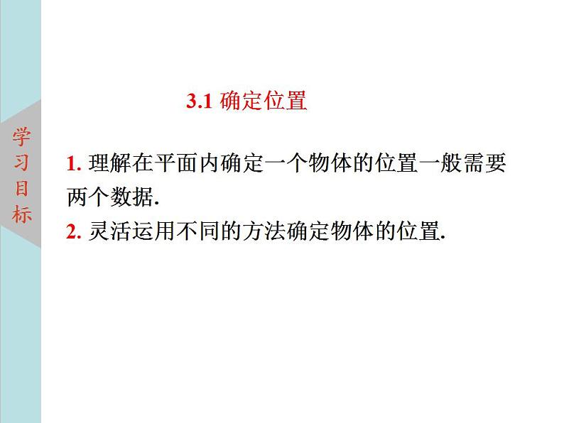 北师大版八年级数学上册3.1确定位置  课件PPT03