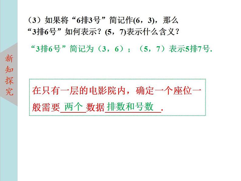 北师大版八年级数学上册3.1确定位置  课件PPT05