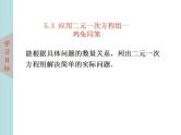北师大版八年级数学上册 5.3应用二元一次方程组--鸡兔同笼  课件PPT