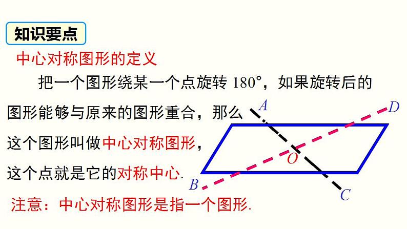 23.2.2 中心对称图形 人教版九年级数学上册课件04