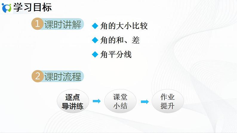 人教版数学七年级上册4.3.2 角的比较与运算【课件+练习】03