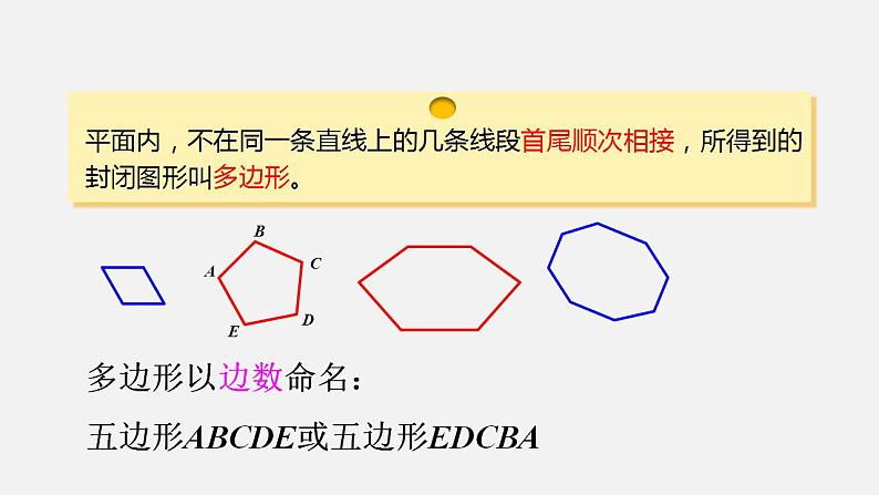 人教版八年级数学上册--11．3.1　多边形（课件）第5页