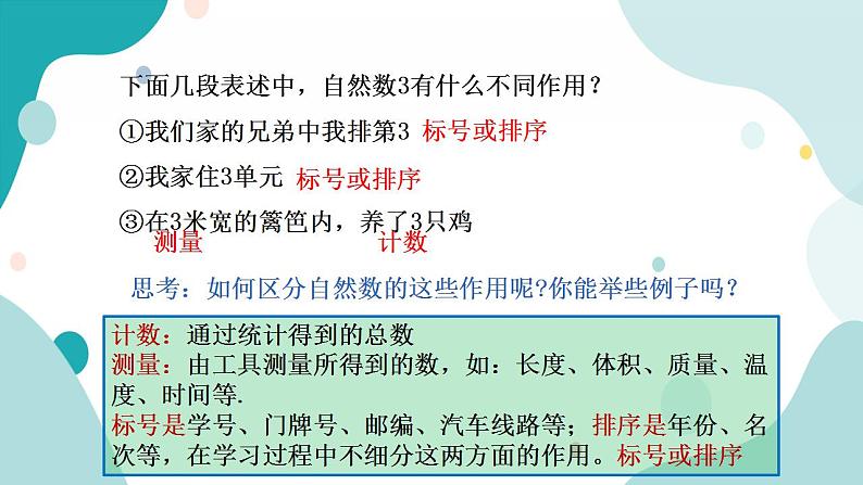 浙教版7年级上册数学1.1从自然数到有理数（1）课件第4页