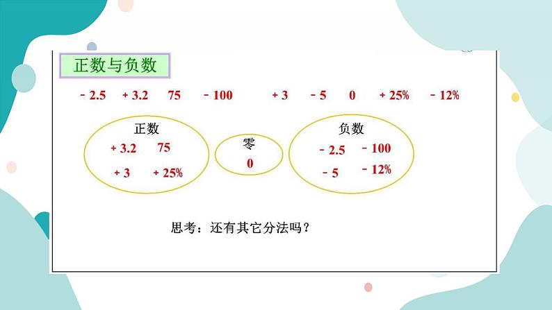 浙教版7年级上册数学1.1从自然数到有理数（2） 课件+教案+学案08