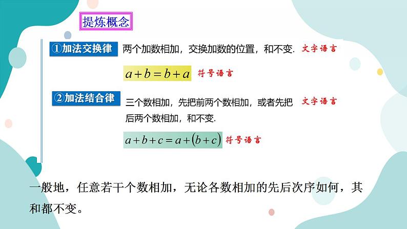 浙教版7年级上册数学2.1有理数的加法（2） 课件+教案+学案07