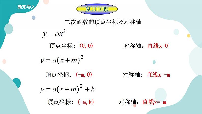 浙教版9年级上册数学1.2二次函数的图象（3） 课件+教案+学案02