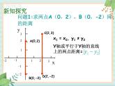 沪教版五四制数学八上19.10《两点的距离公式》课件+教案