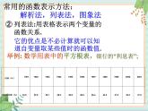 沪教版五四制数学八上18.4《函数的表示法》课件+教案