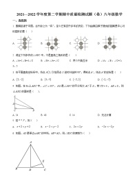 陕西省宝鸡市陈仓区2021-2022学年八年级下学期期中数学试题(word版含答案)