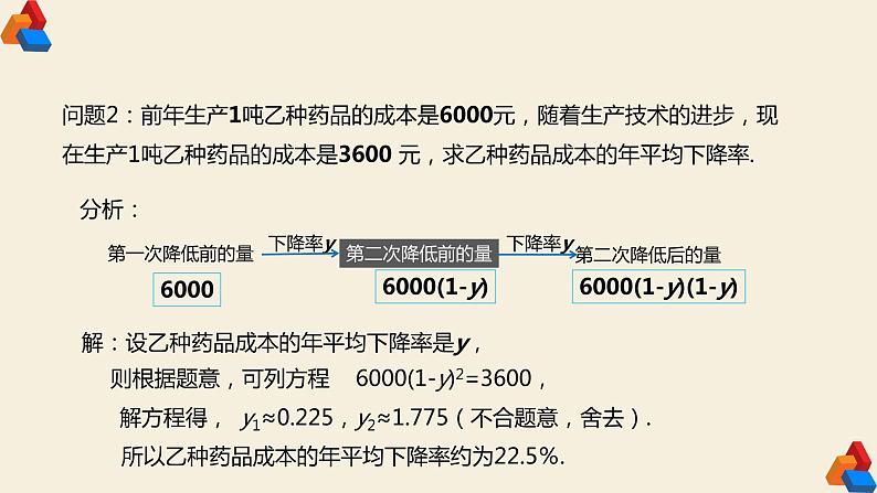 21.3《实际问题与一元二次方程》第2课时 课件PPT+教案+练习课件（人教版数学九上）05
