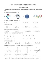 山东省聊城市临清市2021-2022学年八年级下学期期末数学试题(word版含答案)