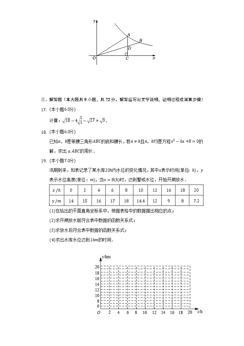 2021-2022学年山东省烟台市蓬莱市八年级（下）期末数学试卷（五四学制）（Word解析版）第3页