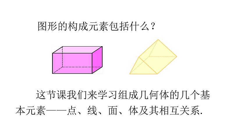 人教版七年级数学上册课件--4.1.2 点、线、面、体03