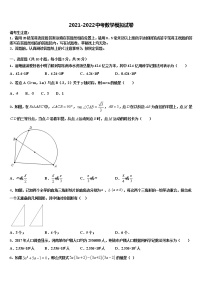 2022年山东省青岛大学附属中学中考数学对点突破模拟试卷含解析