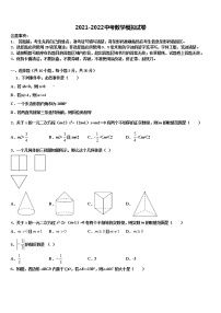 2022年山东省青岛市局属四校联考中考数学仿真试卷含解析