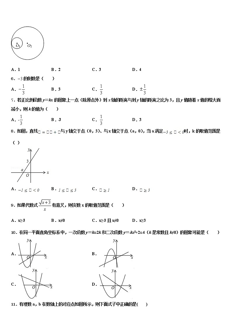 2022年山东省威海市荣成第十四中学中考猜题数学试卷含解析第2页
