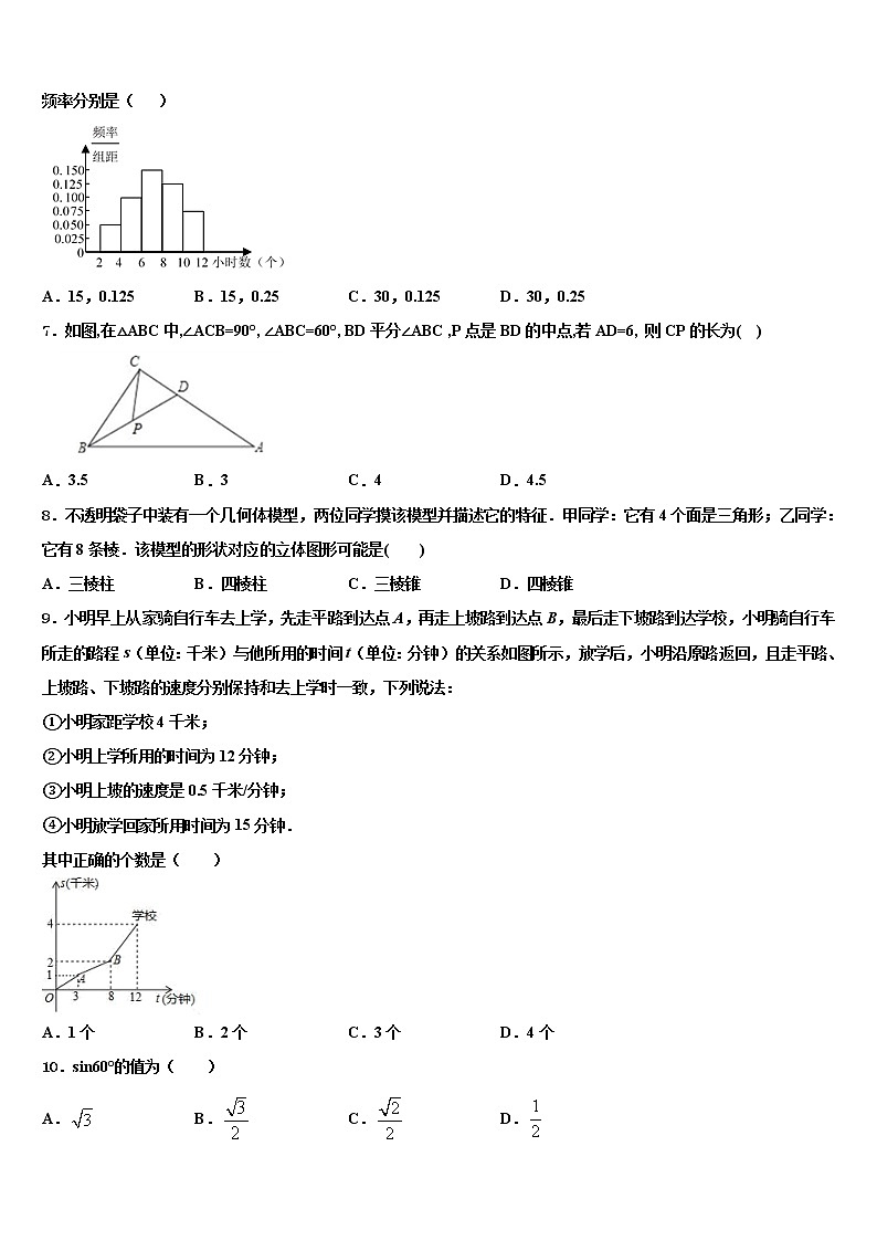 2022年山东省荣成三十五中学中考数学押题卷含解析02