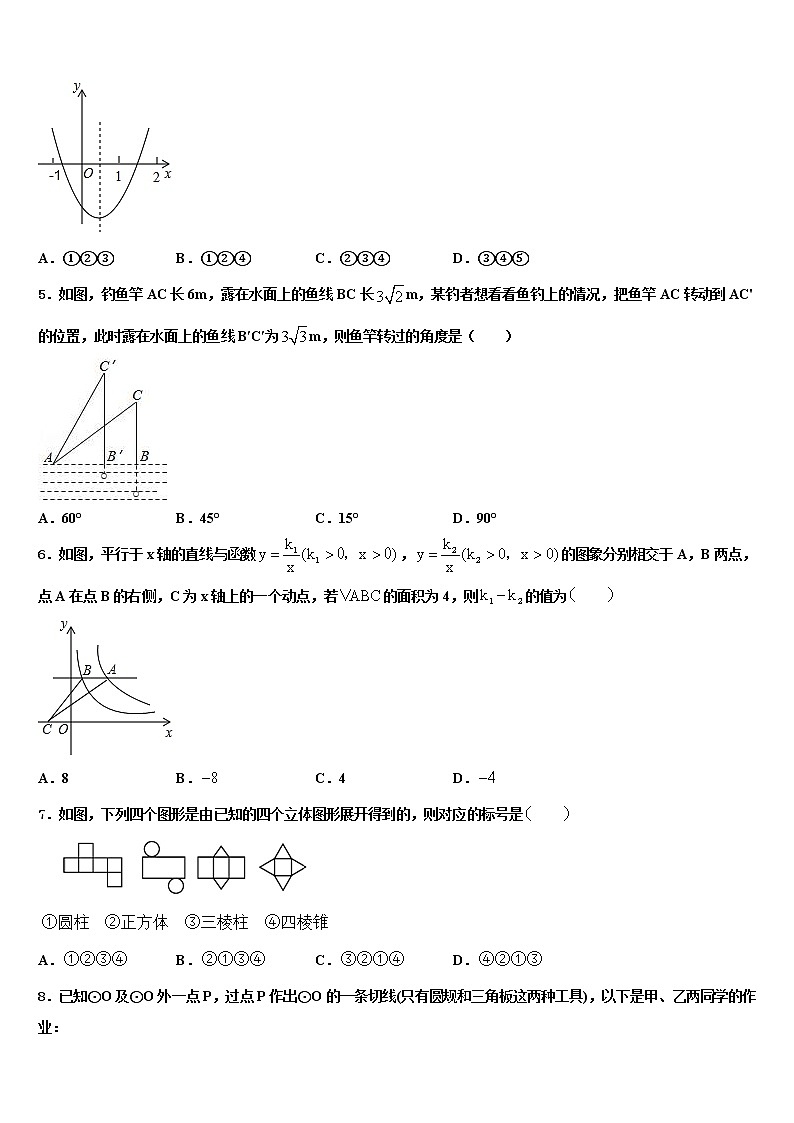 2022年山东省威海市文登区达标名校中考考前最后一卷数学试卷含解析第2页
