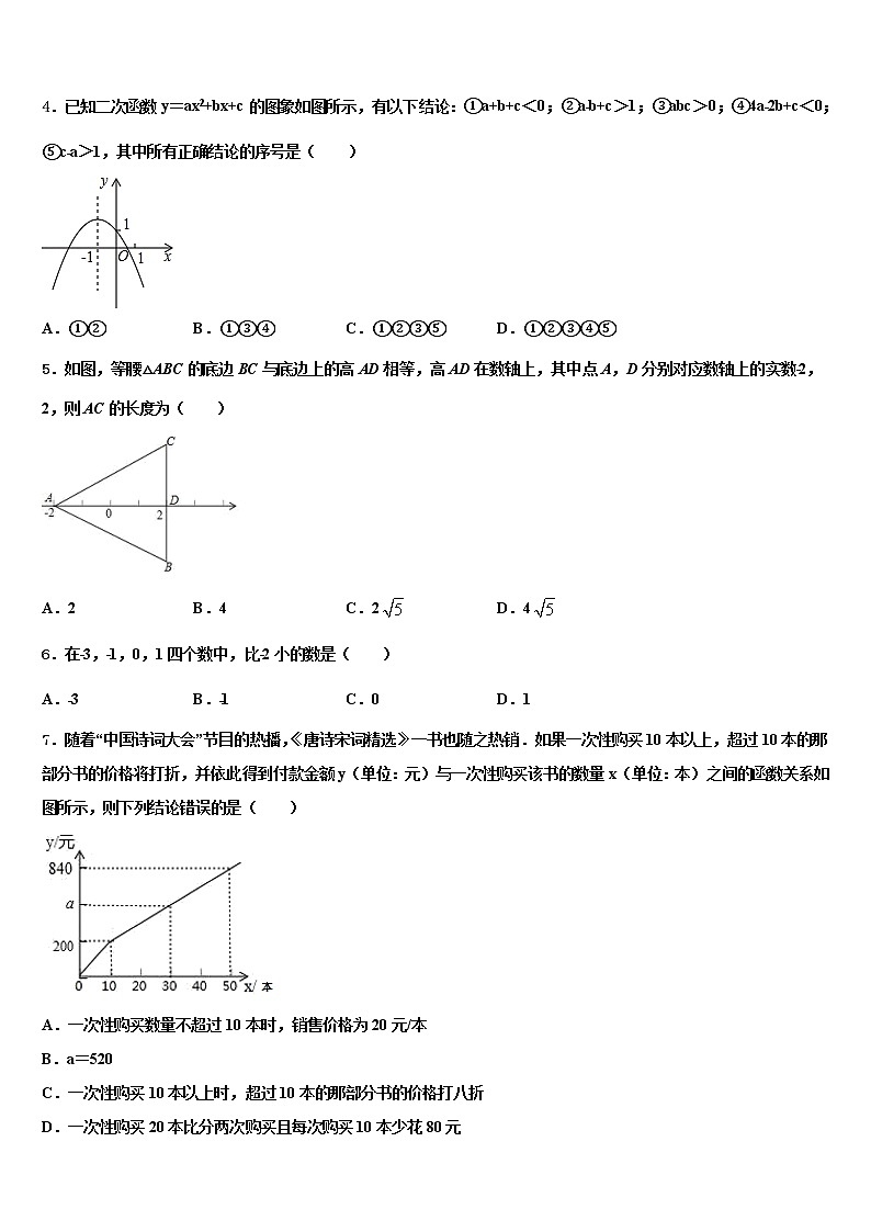 2022年山东省日照市宁波路校毕业升学考试模拟卷数学卷含解析第2页