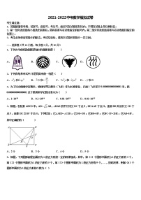 2022年云南省玉溪市红塔区第一区重点中学中考数学全真模拟试卷含解析