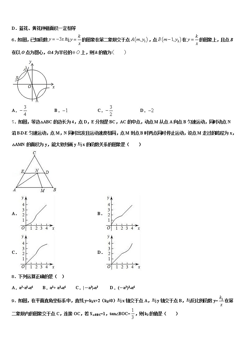 2022年云南省遵义市仁怀县重点中学中考联考数学试卷含解析第2页