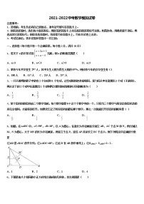 2022年浙江省杭州市西湖区绿城育华中考数学全真模拟试题含解析