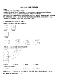 2022年浙江省奉化市溪口中学中考数学全真模拟试卷含解析