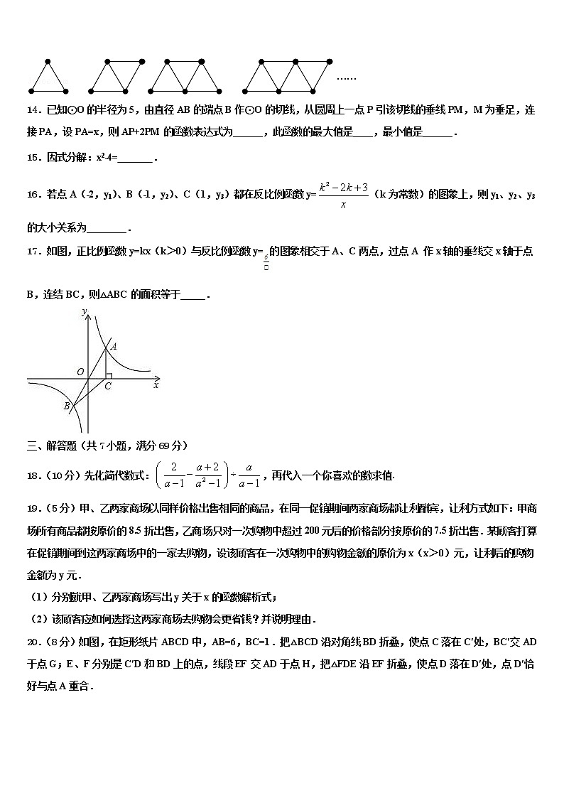 2022年天津市东丽市级名校中考数学适应性模拟试题含解析第3页