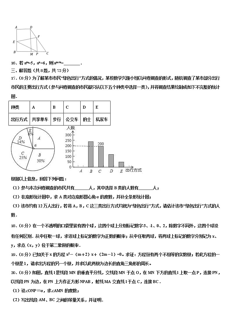 2022年四川省凉山彝族自治州宁南三峡白鹤滩校中考数学押题卷含解析03