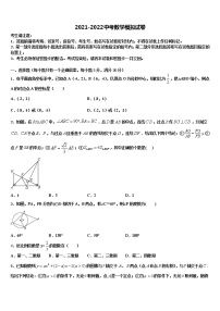 2022年四川省绵阳市平武县重点中学中考数学模试卷含解析